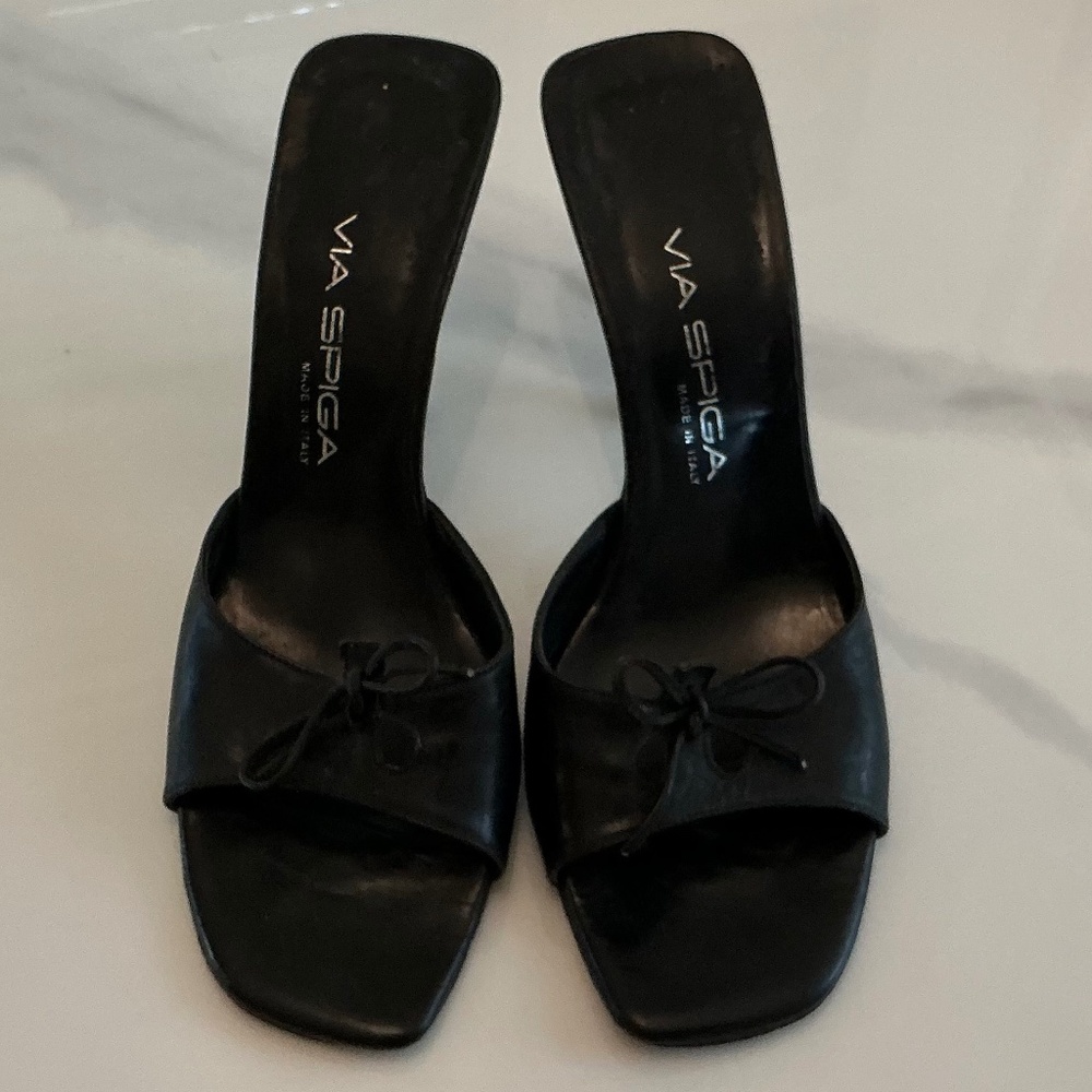 Via Spiga Black Heels